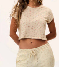 Loveshackfancy - Rubin Cropped Tee