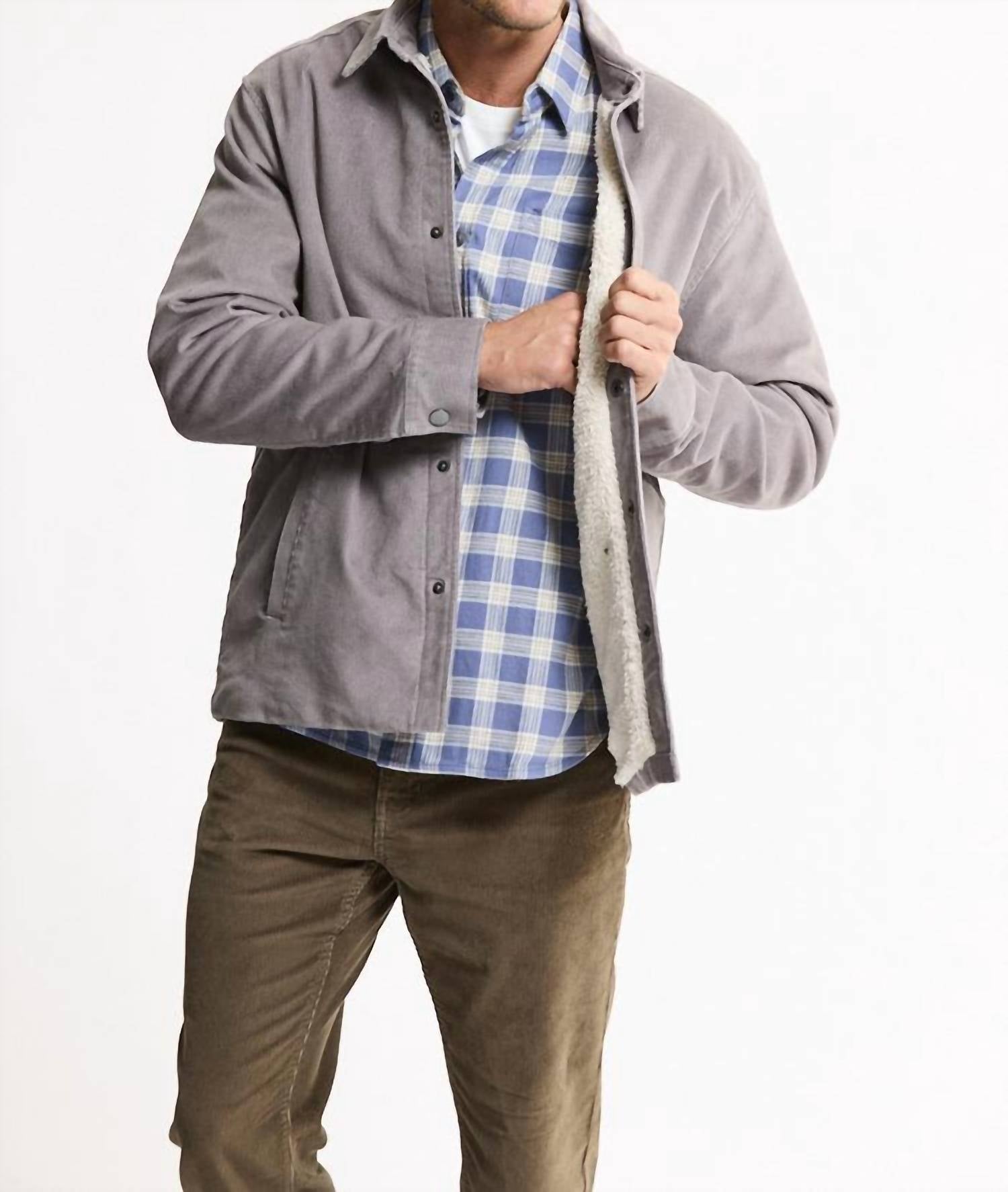 Jachs New York - Sherpa Lined Corduroy Jacket