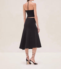 Alexis - Maris Sequin Midi Skirt