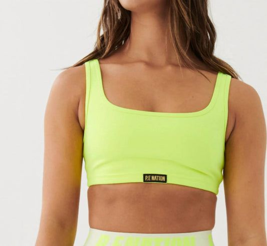 P.E. Nation - CLUBHOUSE SPORTS BRA