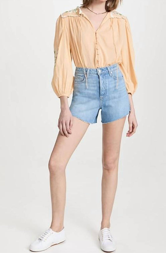 Paige - High Rise Noella Cut Off Short