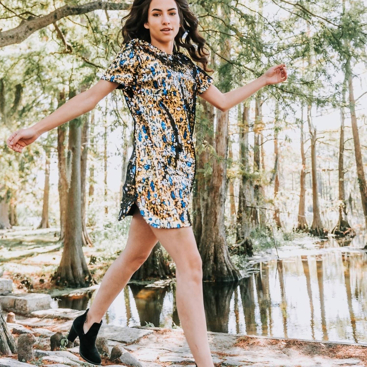 Fate - Sequin Mini Dress
