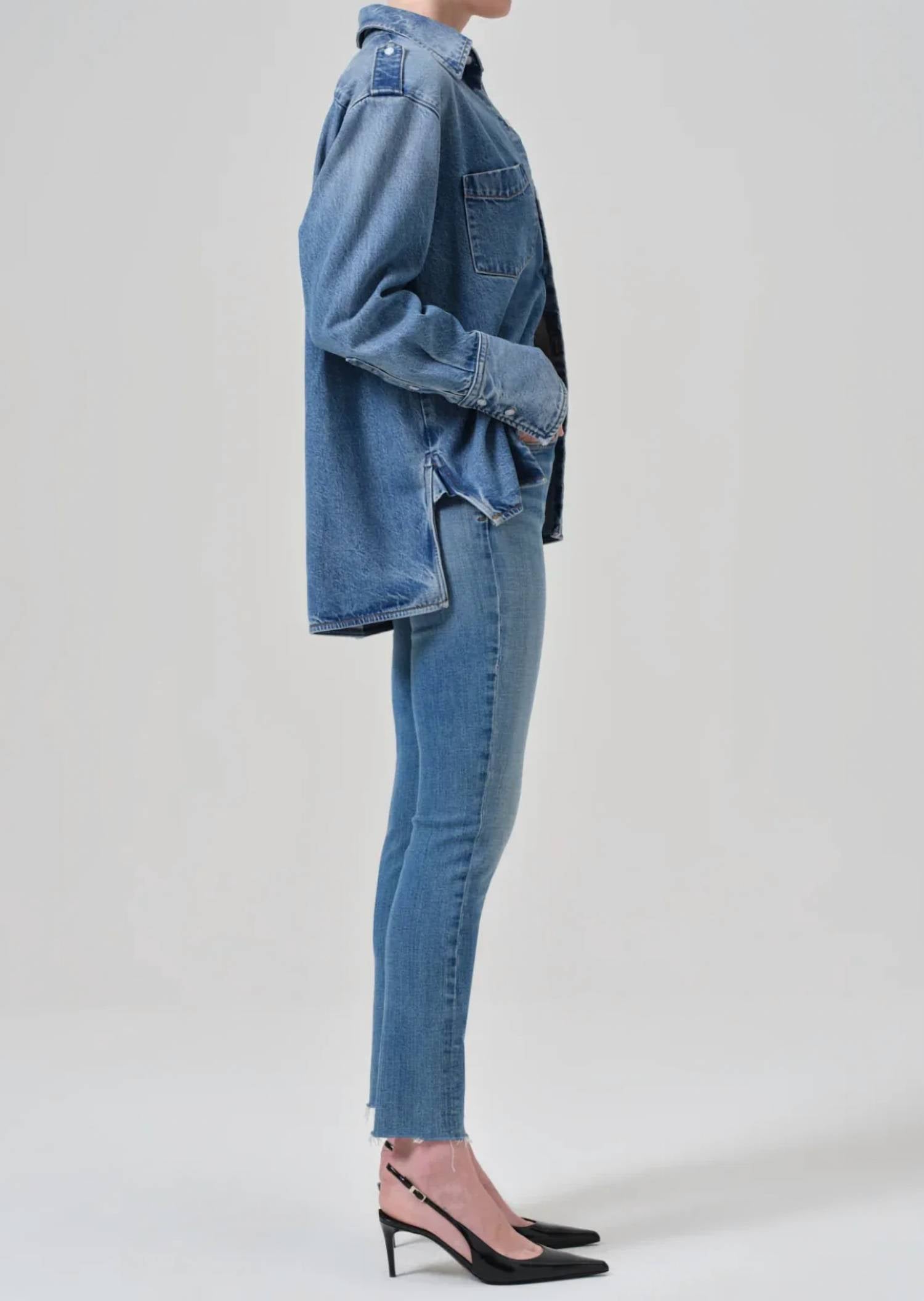 Citizens Of Humanity - Isola Straight Crop Jeans