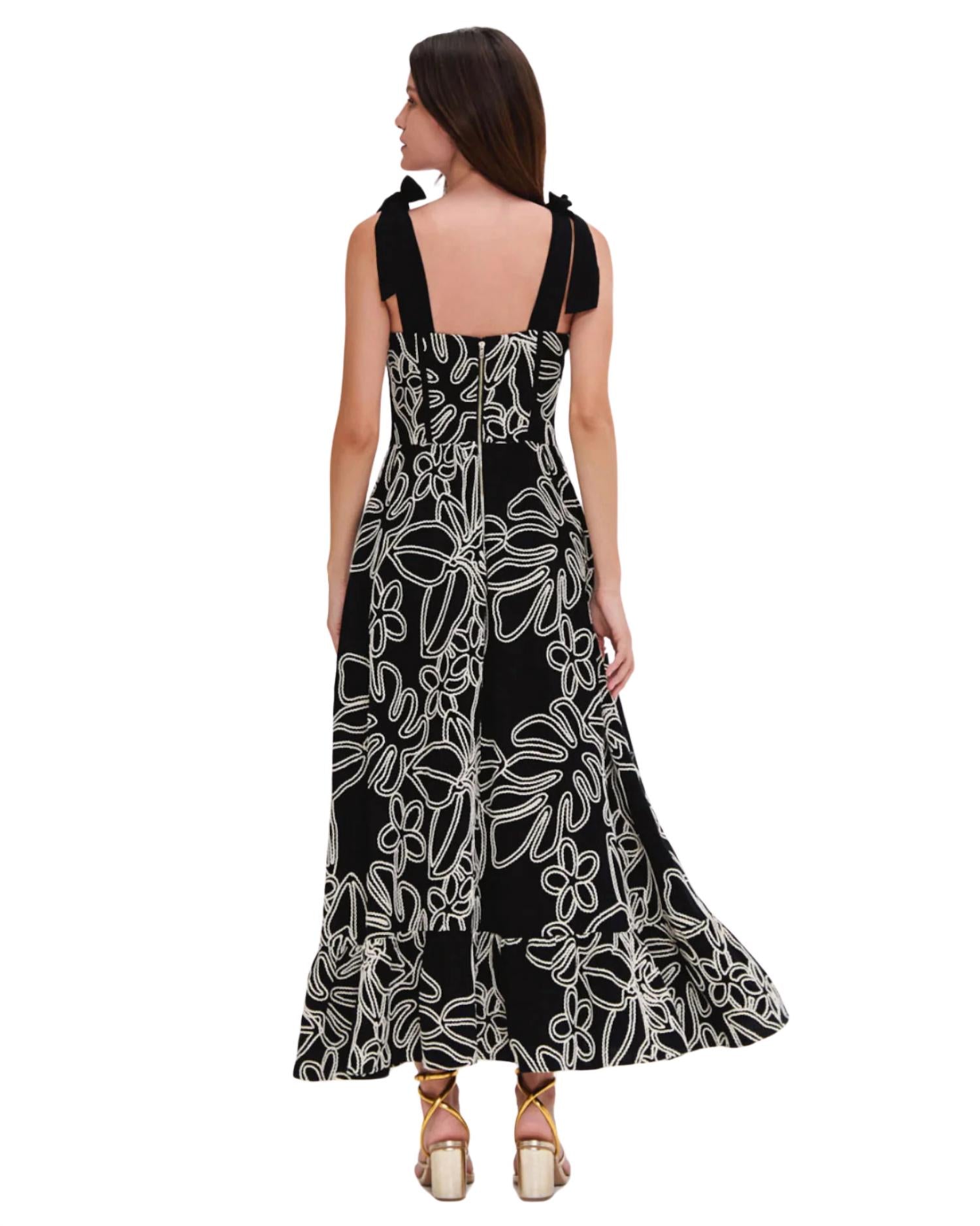 Patbo - Asas Linen Lace Midi Dress