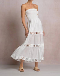 Elan - Strapless Midi Dress