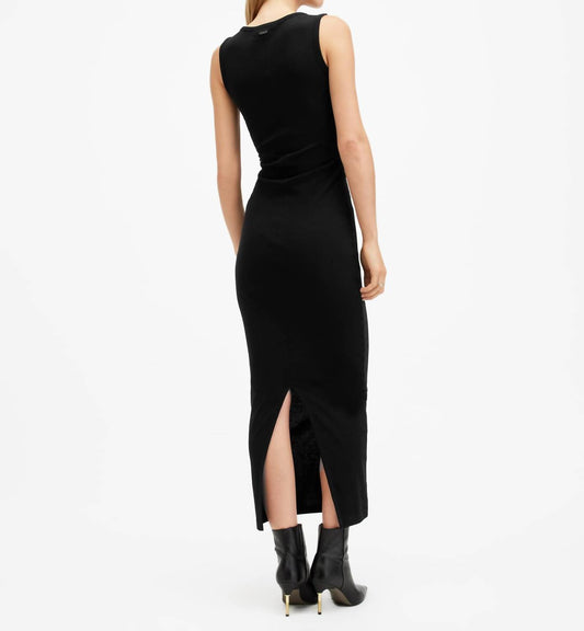 Allsaints - Katarina Boat Neck Maxi Dress