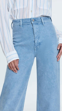 Pistola - Penny Crop High Rise Wide Leg Jeans