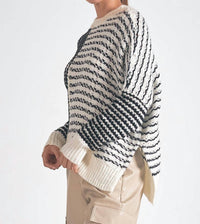 Elan - Mara Asymmetrical Sweater