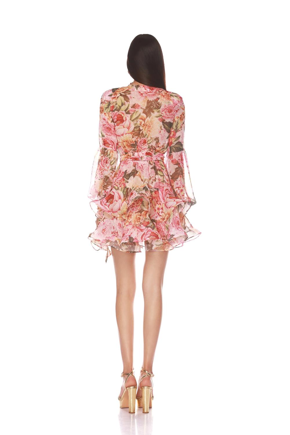 Bronx And Banco - BEDOUIN ROSE FLORAL MINI DRESS