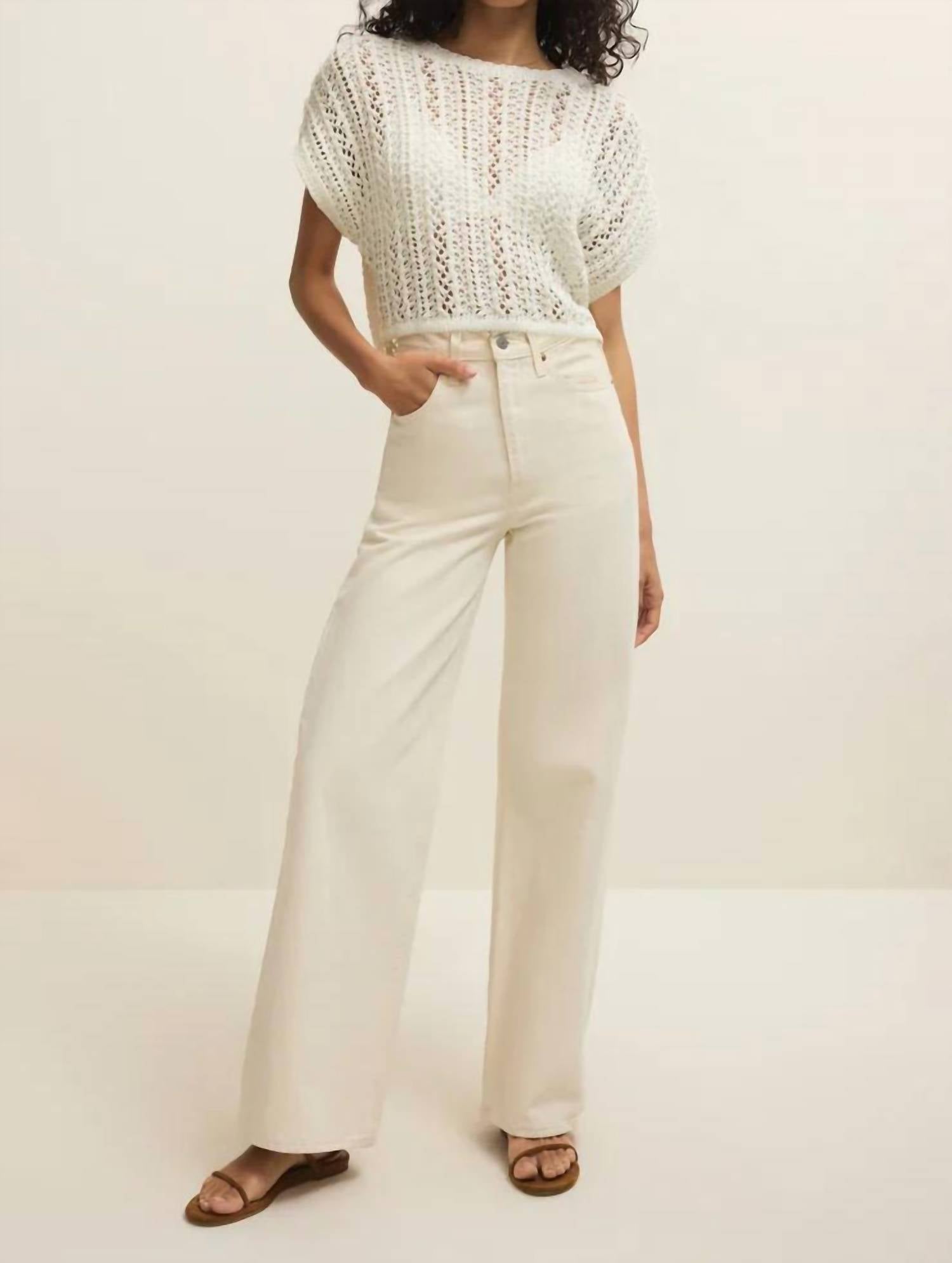 Z Supply - Ballast Crochet Sweater Top