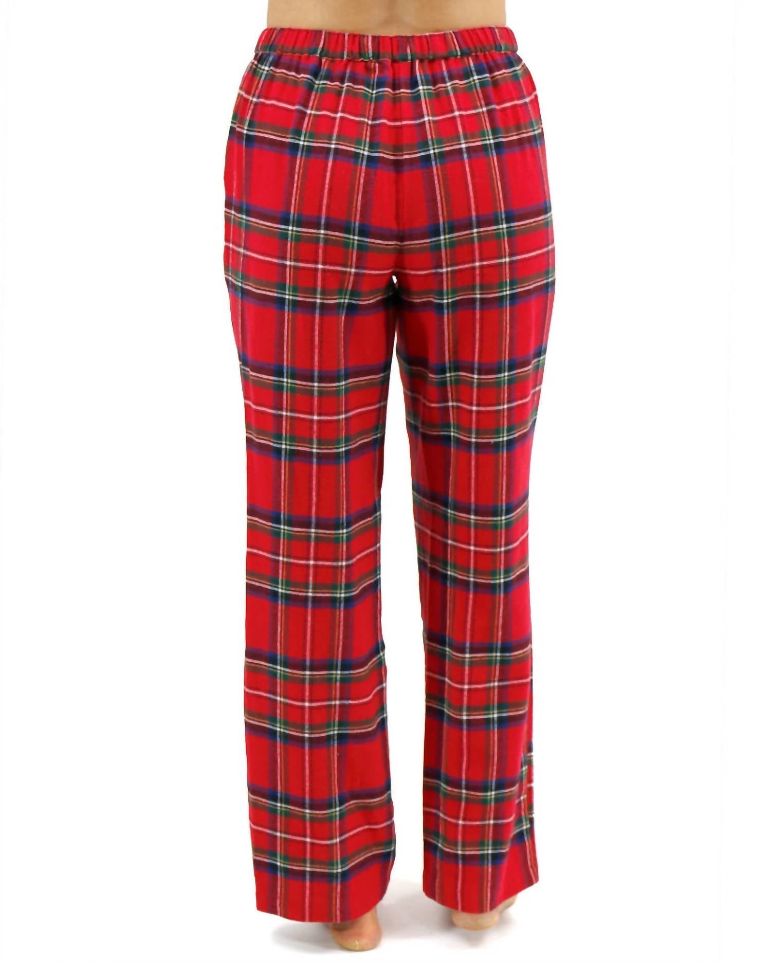 Grace And Lace - Flannel Christmas Pajama Pants