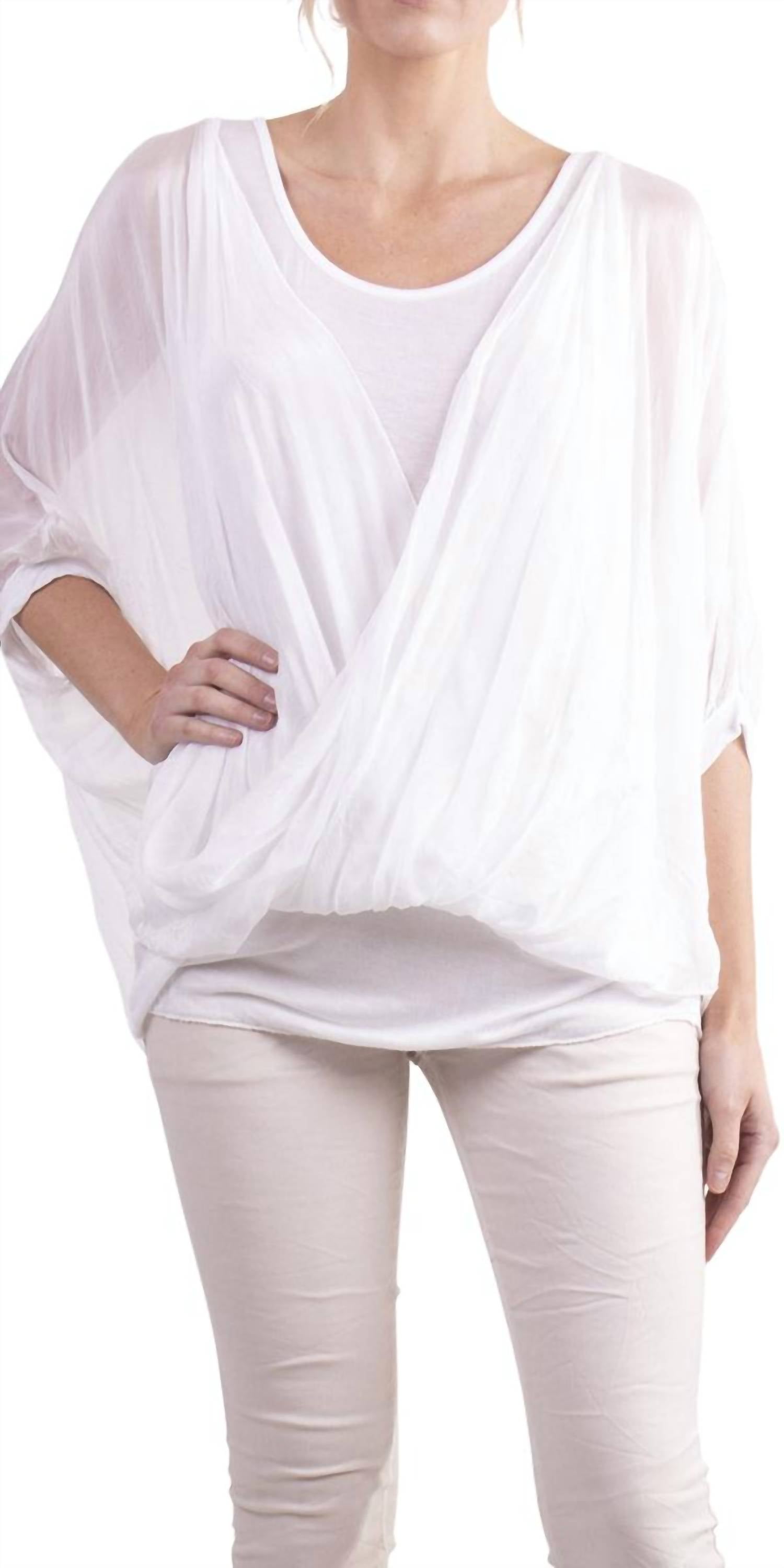 Gigi Moda - Atila Scoop Neck Blouse
