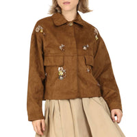 Beulahstyle - Multi-embellished Suede Jacket