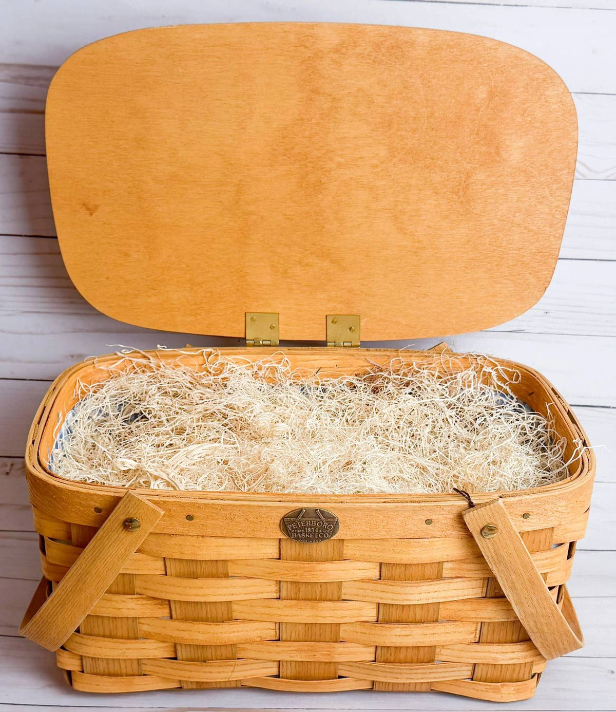 Peterboro Basket Company - Wooden Picnic Basket
