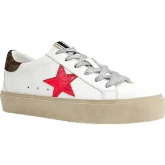 Shu Shop - Women's Star and Camo Sneakers