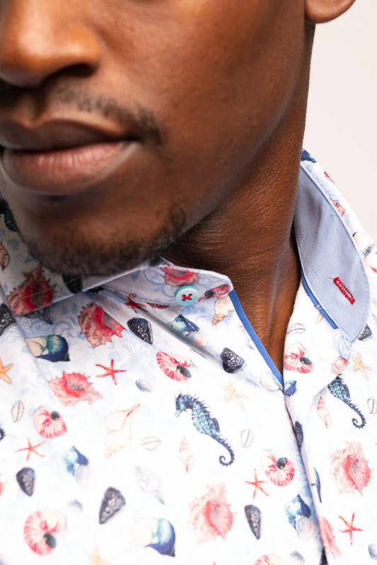 7 Downie St. - Seashell Short Sleeve Shirt