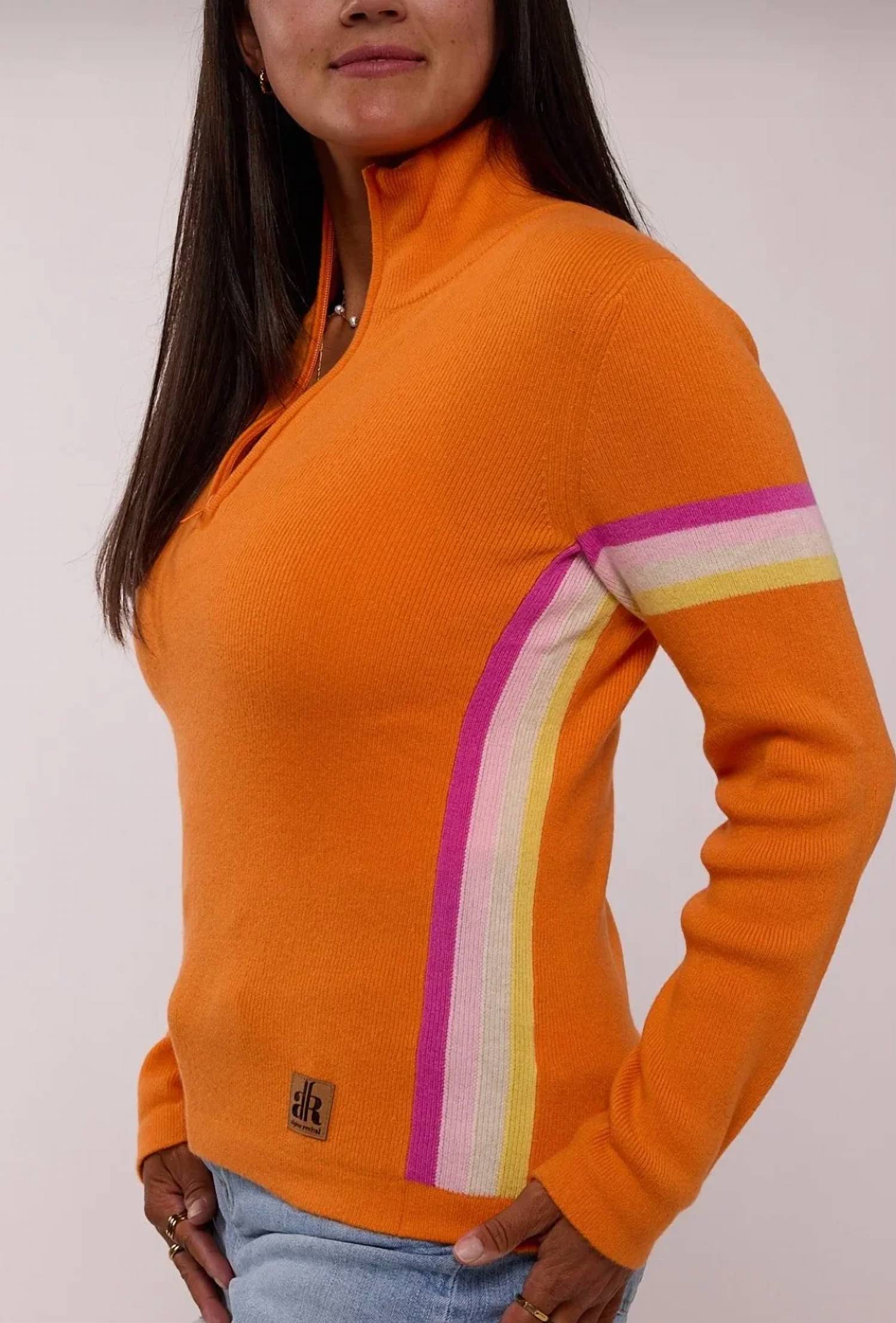 Alpine Revival - Powder Day Half Zip Sweater