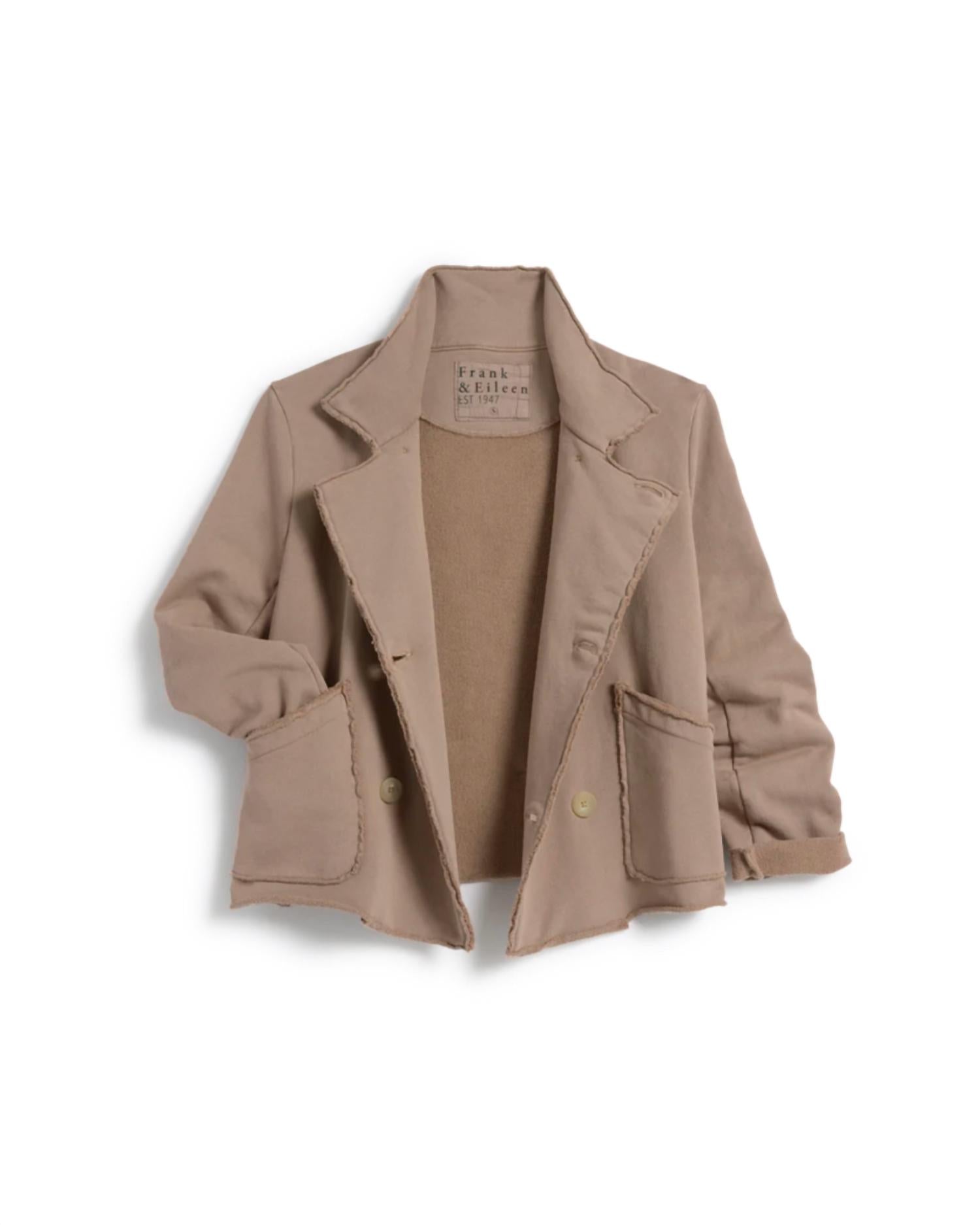 Frank & Eileen - Cropped Sweatshirt Peacoat