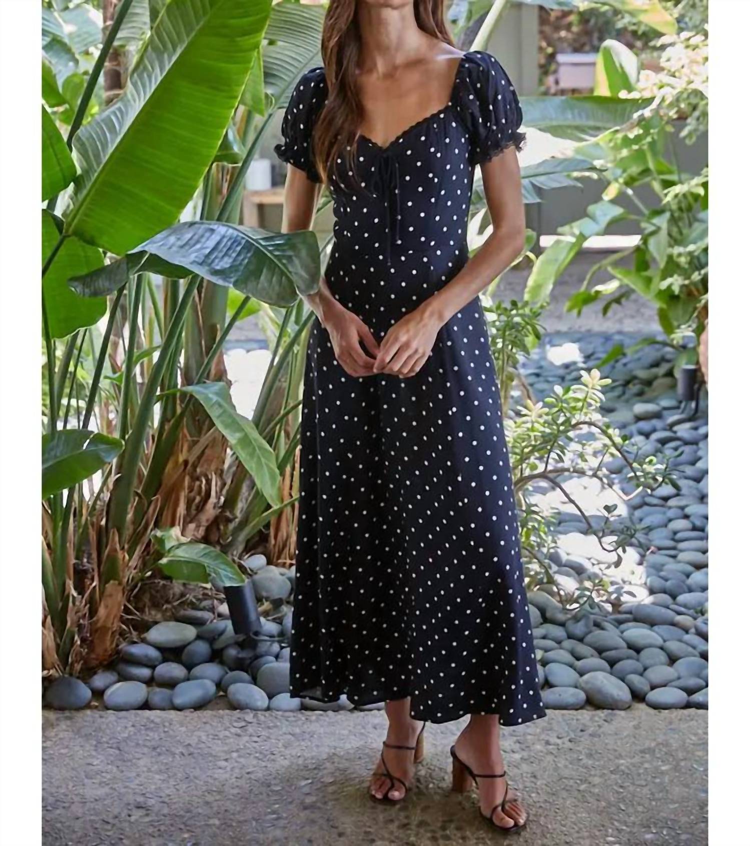 By Together - Pippa Polka Dot Maxi Dress