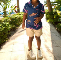 Chubbies - Lil King Of The Sea Toddler Performance Polo