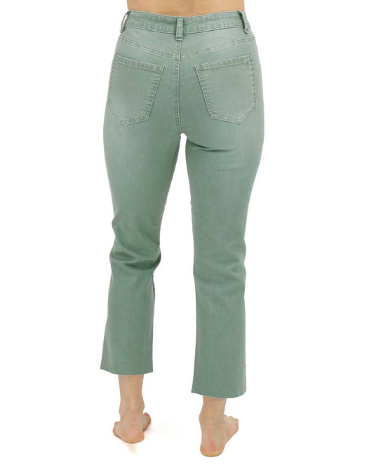 Grace And Lace - Mel's Favorite Straight Leg Cropped Denim Jeans