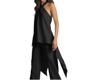 Sachin & Babi - Sabrina Halter Neck Top Draped Sleeveless Blouse