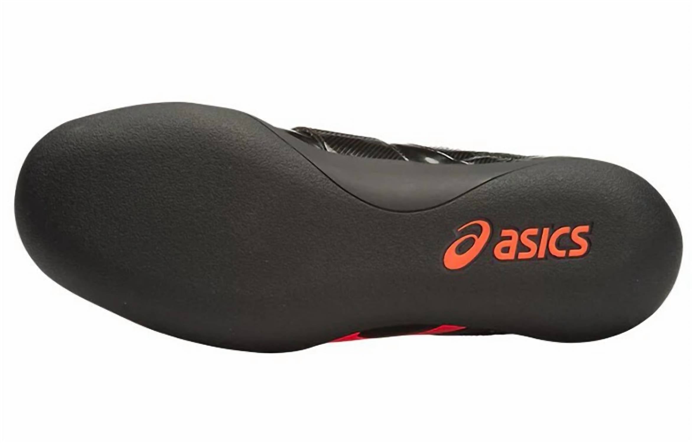 ASICS Men's Throw Pro Shoes in black coral - men's shoe - alternate view