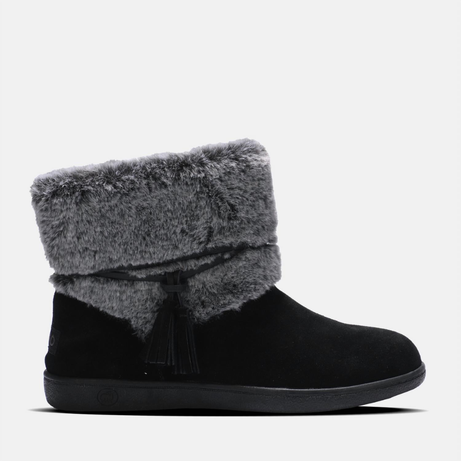 Lamo - Women's Dharma Suede And Fur Collared Boot