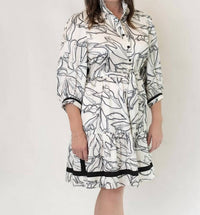 Jade - Leaves Dress