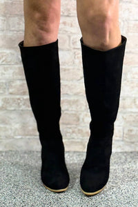 Paperdoll - Women's Suede Over-the-knee Boots