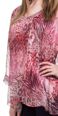 Gigi Moda - Seta Vee Bea Kaftan Blouse