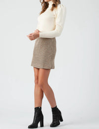 BIANCA A-LINE MINI SKIRT