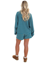 Things Between - From Here On Stripe Two Piece Set
