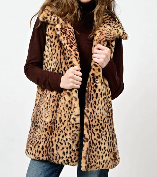 Ivy Jane - Cat'n Around Fur Vest