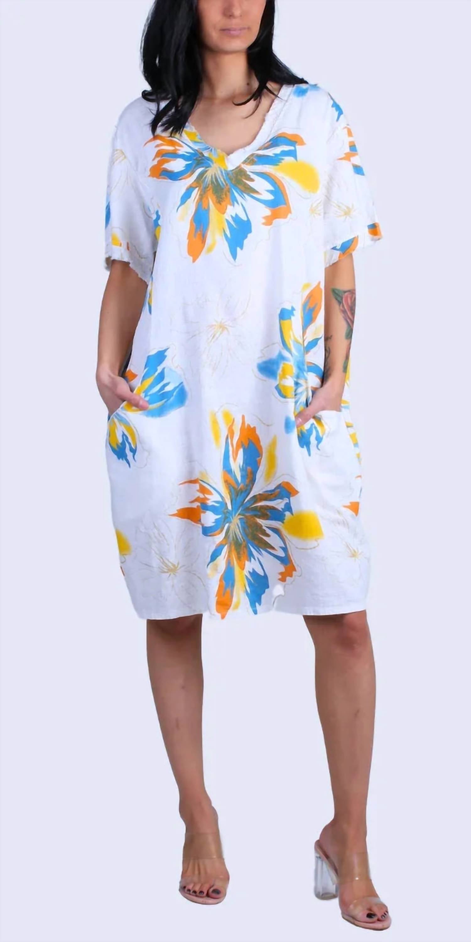 Gigi Moda - Ponza Linen Dress