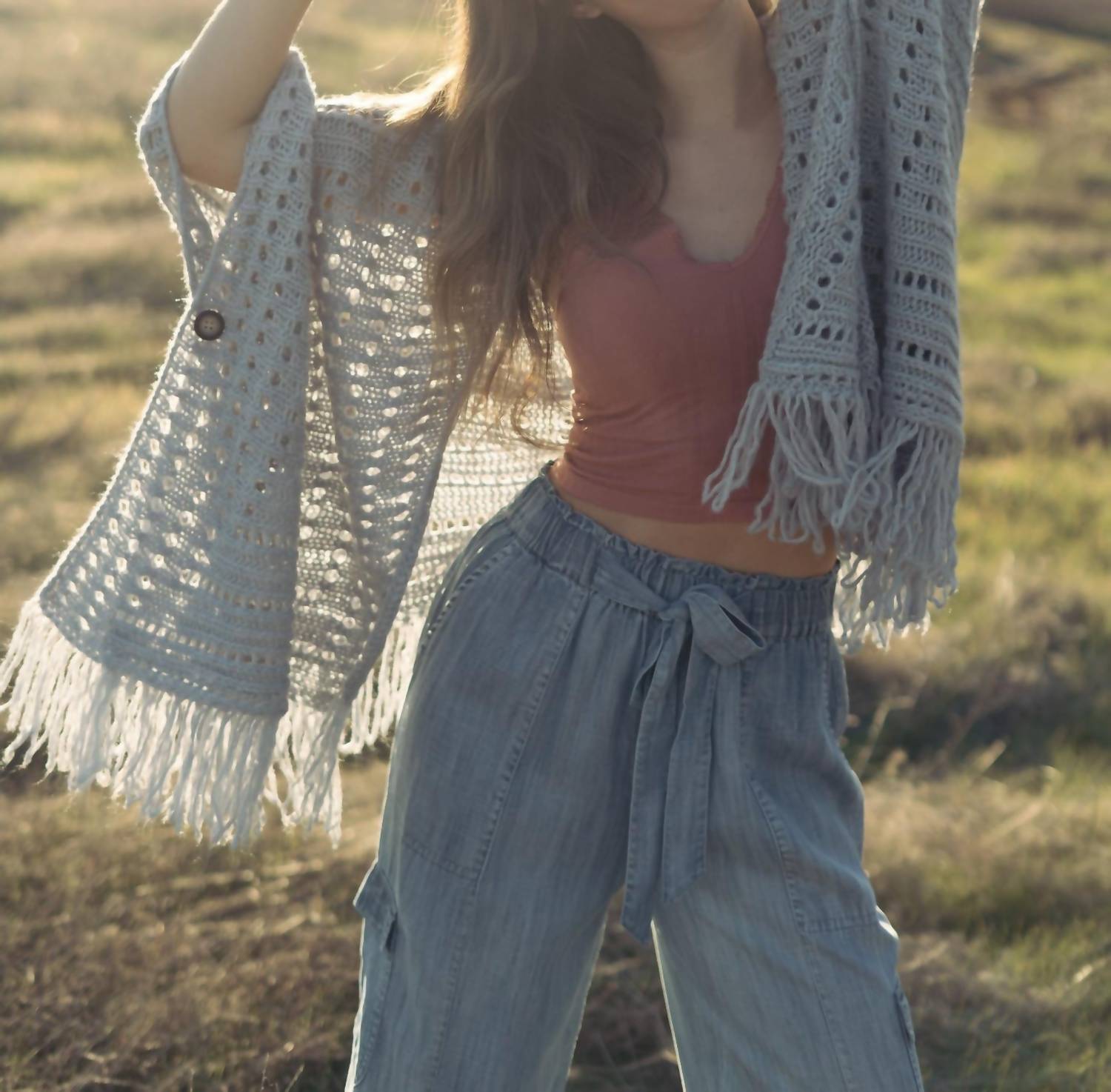 Scandal Italy - Fringe Poncho