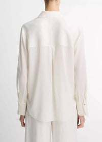 Vince - Long Sleeve Button Down Blouse