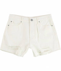 articles of society Women's Meredith High Rise Denim Shorts in varadero - women's shorts