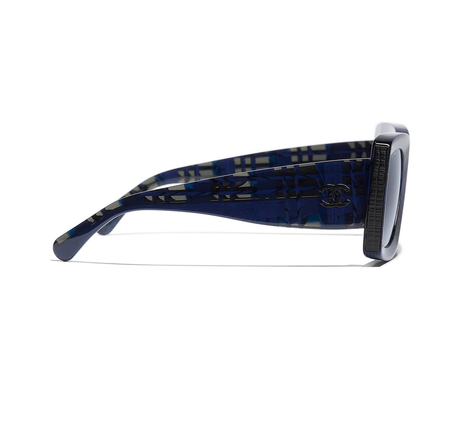 Chanel - Rectangle Non Polarized Sunglasses 5435a - 1669s2