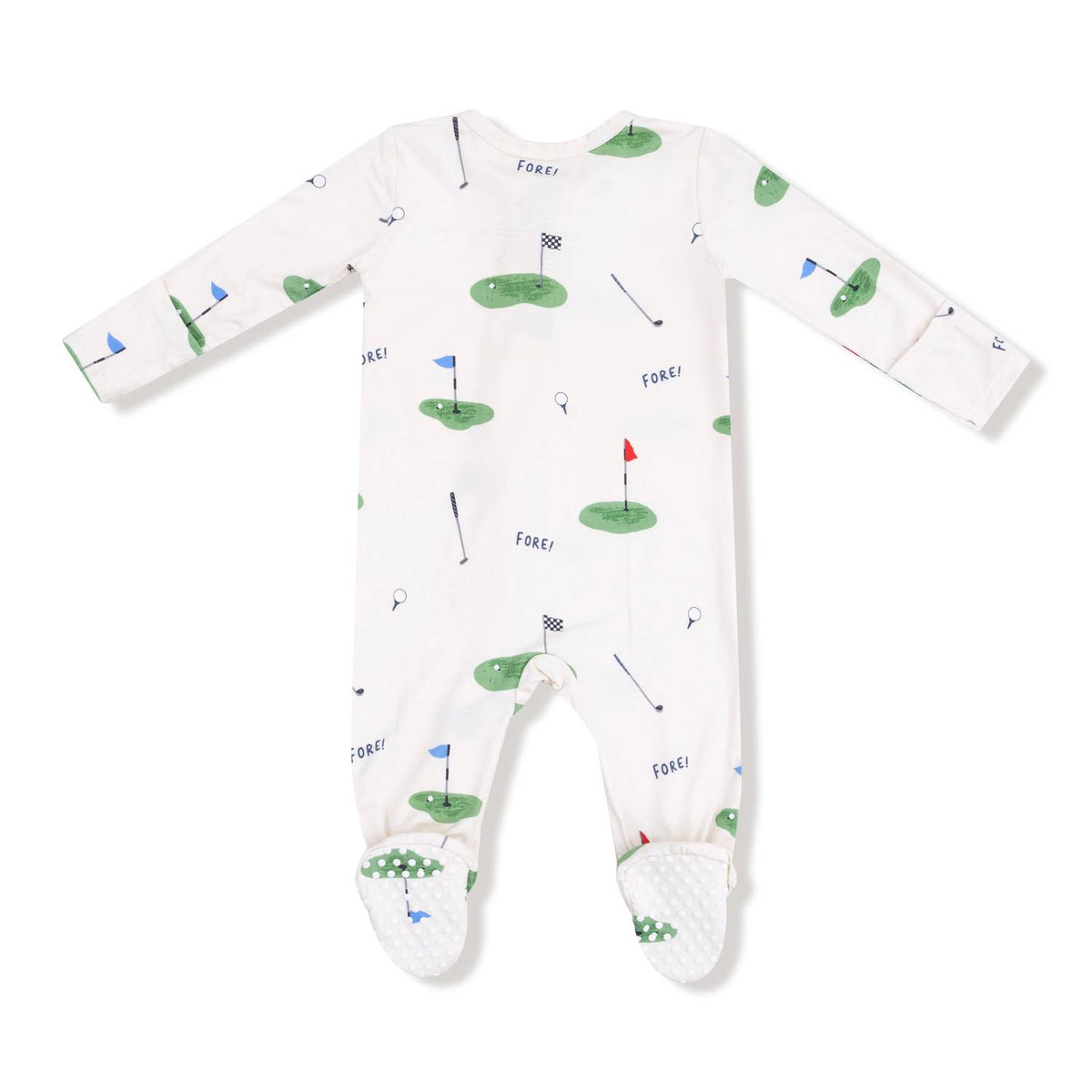 Angel Dear - Boys Zipper Footie