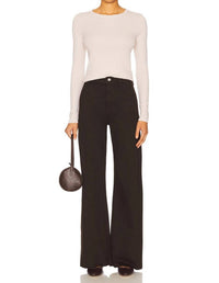 Pistola - Penny High Rise Wide Leg Crop Jeans