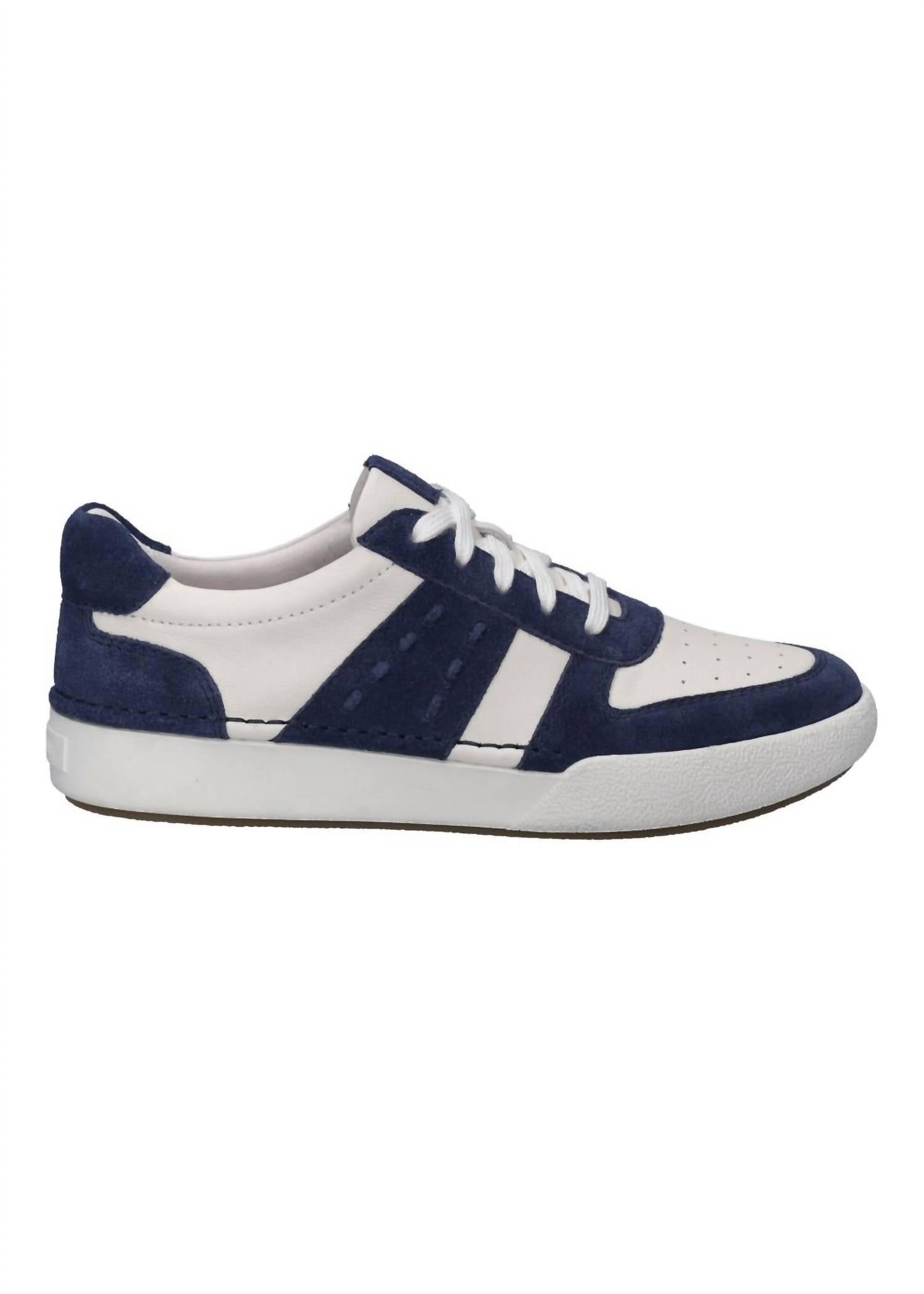 JOSEF SEIBEL Women's Claire 27 Sneakers in jeans suede - women's sneaker - detail view