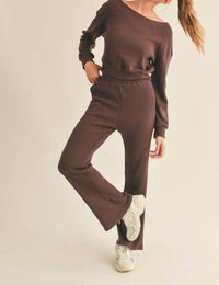 Kimberly C - Waffle Knit Lounge Pants