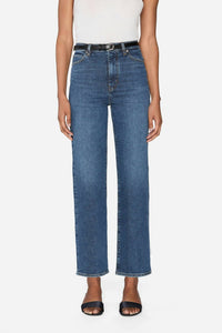 Frame - Wide Straight Leg Jeans