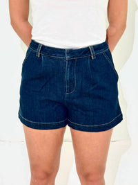 Needii - Denim Paperbag Shorts