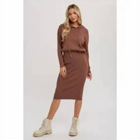 Bluivy - Urban Hood Midi Dress
