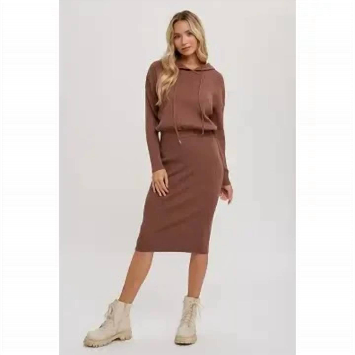 Bluivy - Urban Hood Midi Dress