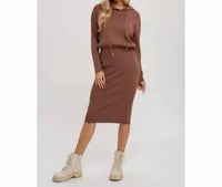 Bluivy - Urban Hood Midi Dress