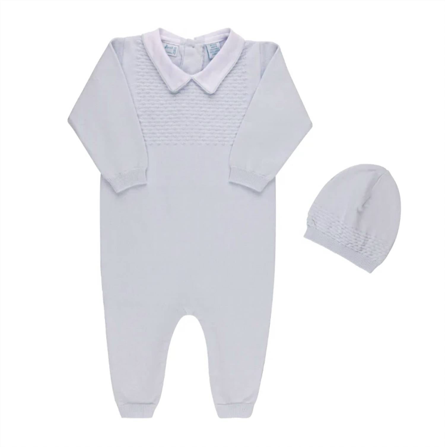 Feltman Brothers - Baby's Knit Longall Pique Collar & Hat