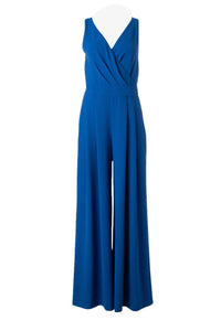 Iris Setlakwe - Sleeveless Crisscross Wide Leg Jumpsuit